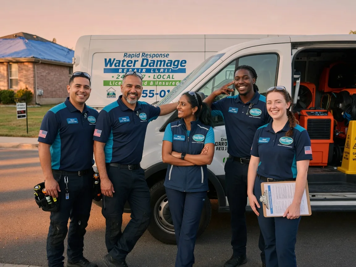 Water Damage Restoration company in Quinton, OK